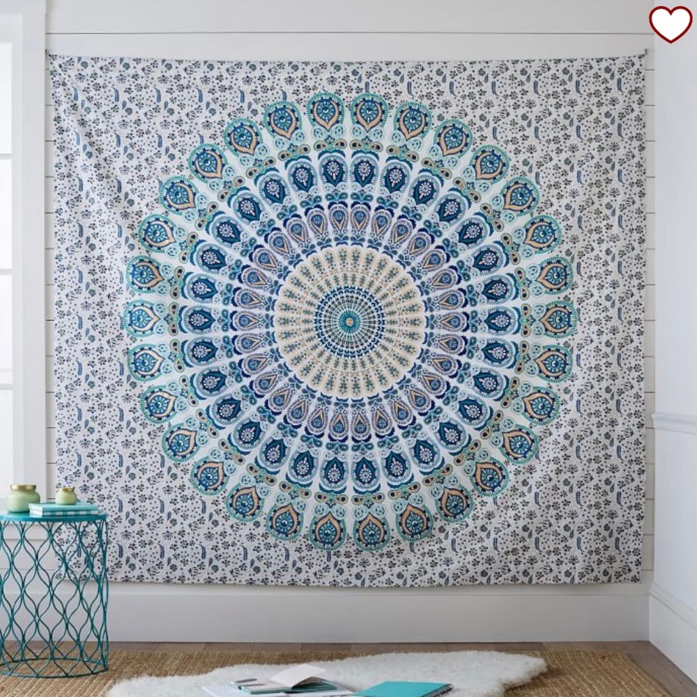 Blue/Green Tapestry
